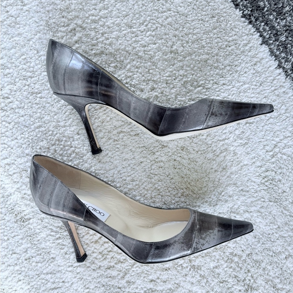 Jimmy Choo Black & Grey Pumps